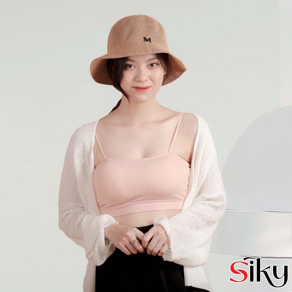 Mũ cói Hàn quốc xinh xắn,dễ thương- Sliky
