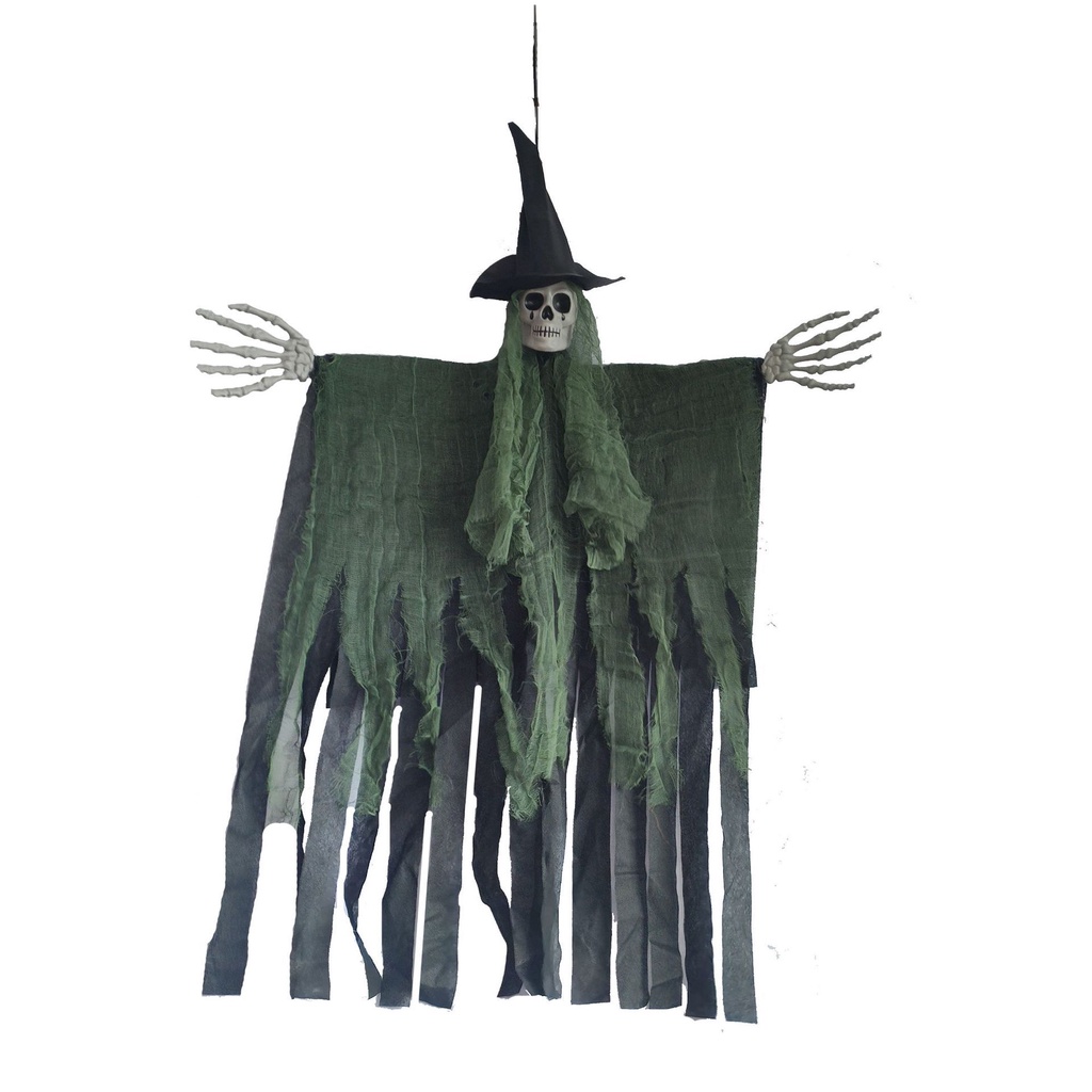 Halloween new Hanging Horror Witch Decoration Haunted House Outdoor Pendant Props