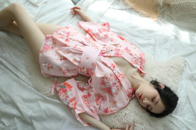 Set đồ ngủ kimono cao cấp L384 | BigBuy360 - bigbuy360.vn