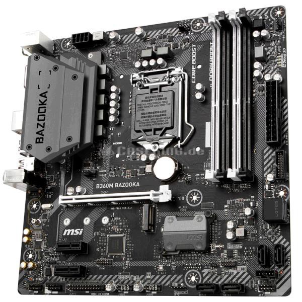 Mainboard MSI B360M Bazoka- Bảo Hành Chính Hãng 36 Tháng