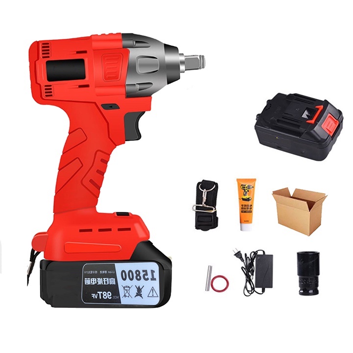 Máy siết mở ốc, bulong ô tô cao cấp Ketewe Pin 10 Cell