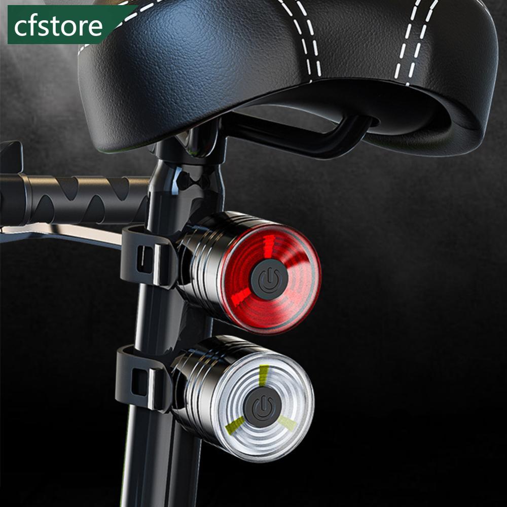 Đèn LED Cảnh Báo Bằng Hợp Kim Nhôm Gắn Đuôi Xe Đạp Leo Núi F5S3