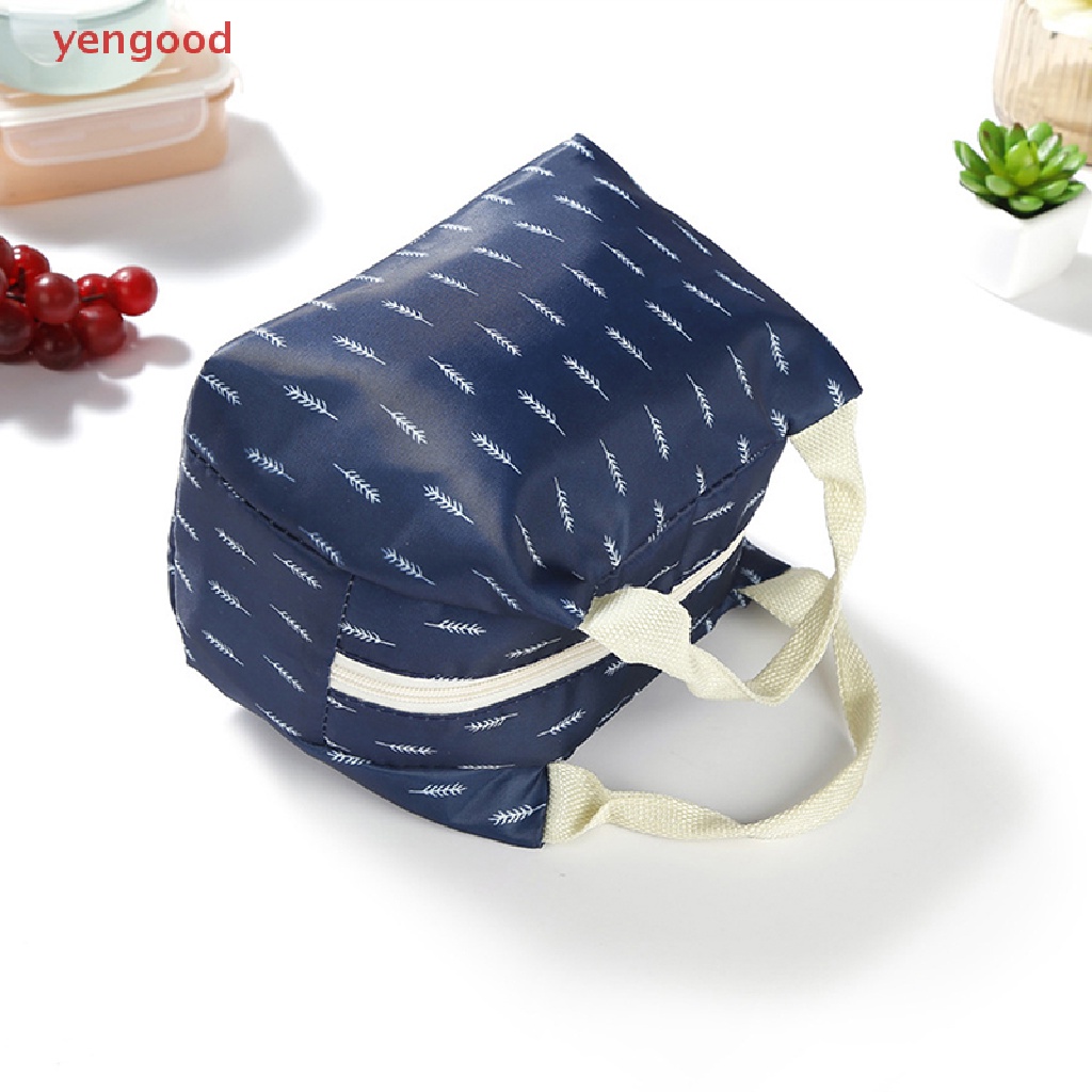 1 Túi Đựng Thức Ăn Trưa Giữ Nhiệt In Họa Tiết Chim Hồng Hạc Hoạt Hình Vui Nhộn Tiện Dụng Mang Theo Du Lịch / Dã Ngoại Cho Nữ