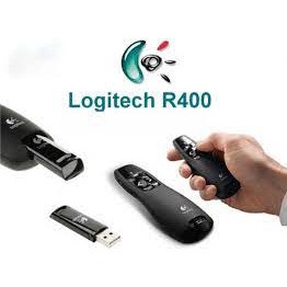 Bút Trình Chiếu Logitech R400, Bút Thuyết Trình , Bút Laser , Trình Chiếu SLIDE , POWERPOINT, WORD, EXCEL....