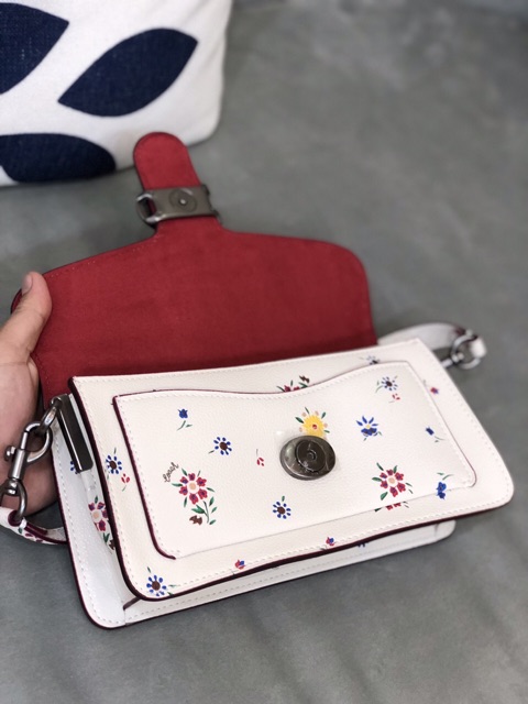 🆘RẺ NHẤT SHOPEE🆘 TÚI COACH TABBY HOA LÁ