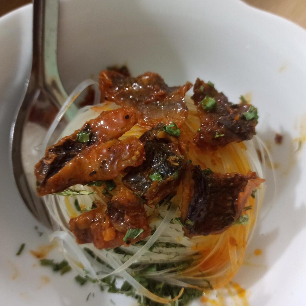 Bánh đa cá rô đồng ăn liền Garlica 110g (ảnh thật) | BigBuy360 - bigbuy360.vn