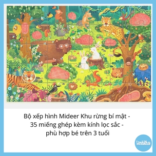Bộ ghép hình Secret Forest Puzzle của Mideer