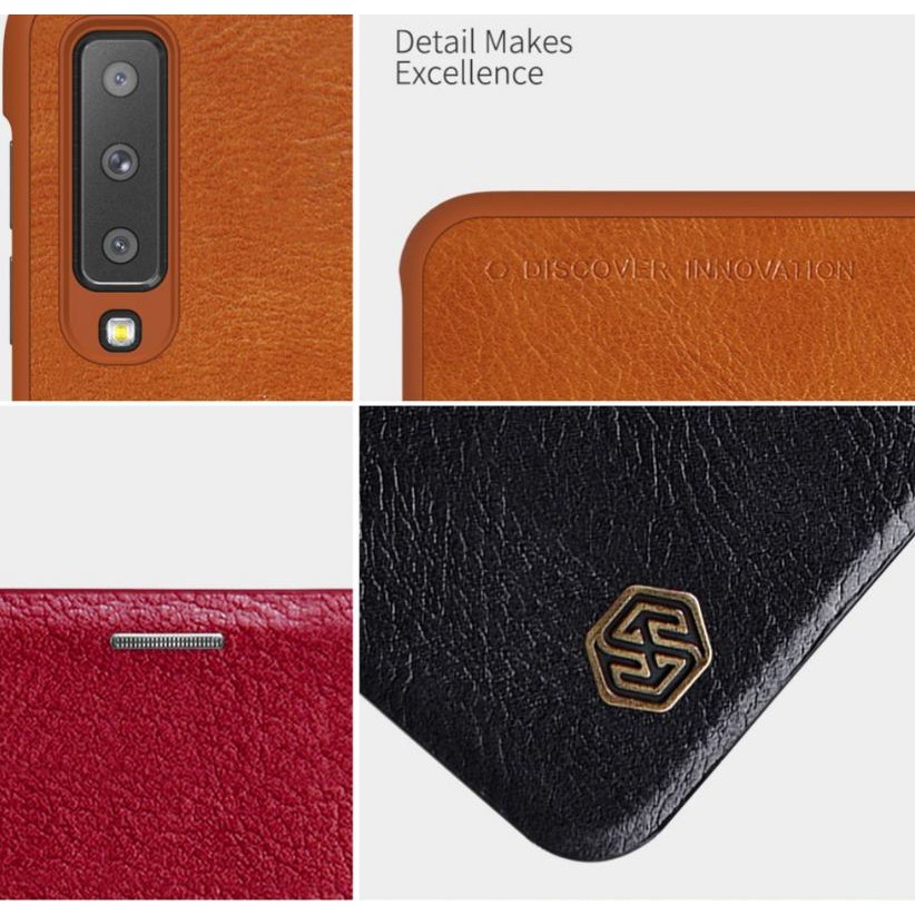 [Mã ELFLASH5 giảm 20K đơn 50K] Bao Da Nillkin Qin Cho Samsung Galaxy A7 2018 ( A750 ) | BigBuy360 - bigbuy360.vn