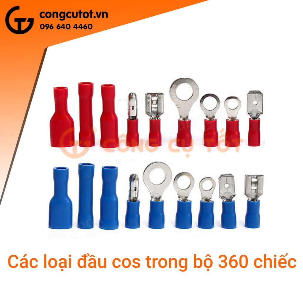 Hộp đầu cos phủ nhựa chuyên sửa xe