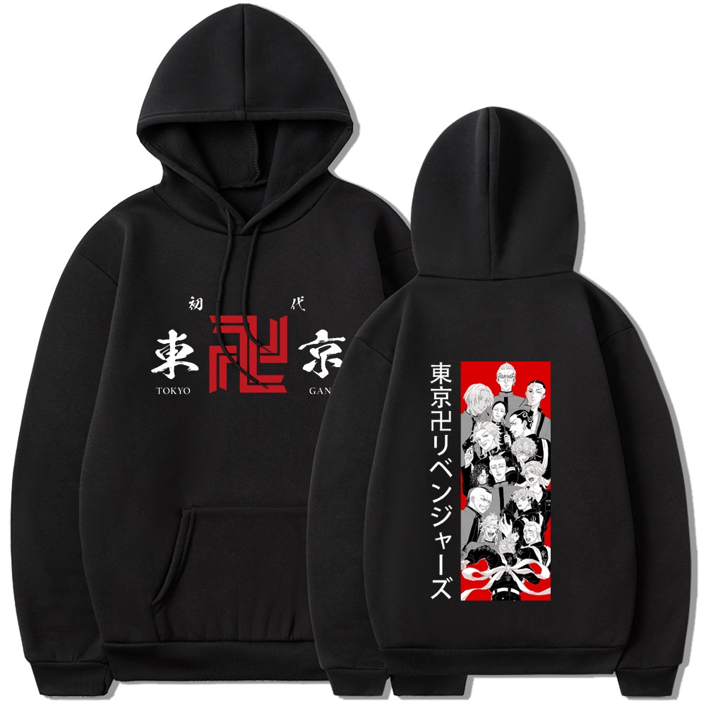 HOT Mẫu áo Hoodie in hình Manga Anime Tokyo Revengers Mikey Manjirou Sano Draken Hanagaki Takemichi độc đẹp giá siêu rẻ