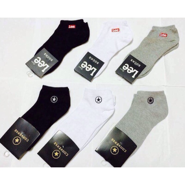 Combo 100d tất nam convers , lee
