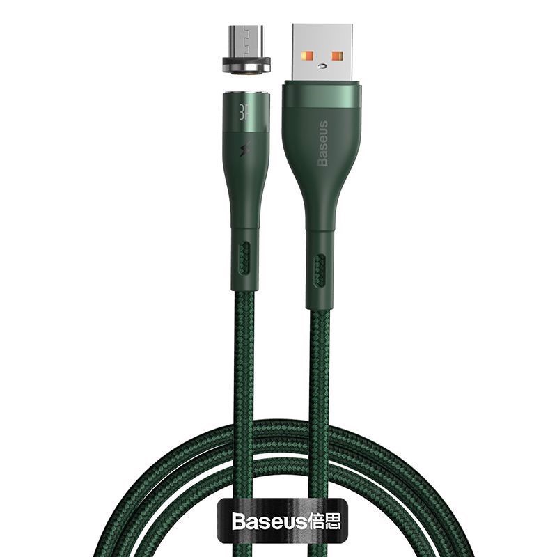 Cáp từ hỗ trợ sạc nhanh Baseus Zinc Magnetic Gen5 Safe Fast Charging Cable LV872