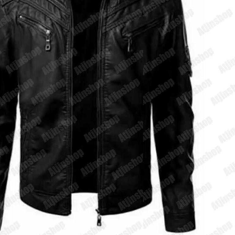 ➾ Atjin Áo Khoác Da Chính Hãng Dòng Ferrari Phong Cách Đường Phố Cho Nam Và Nữ ➼