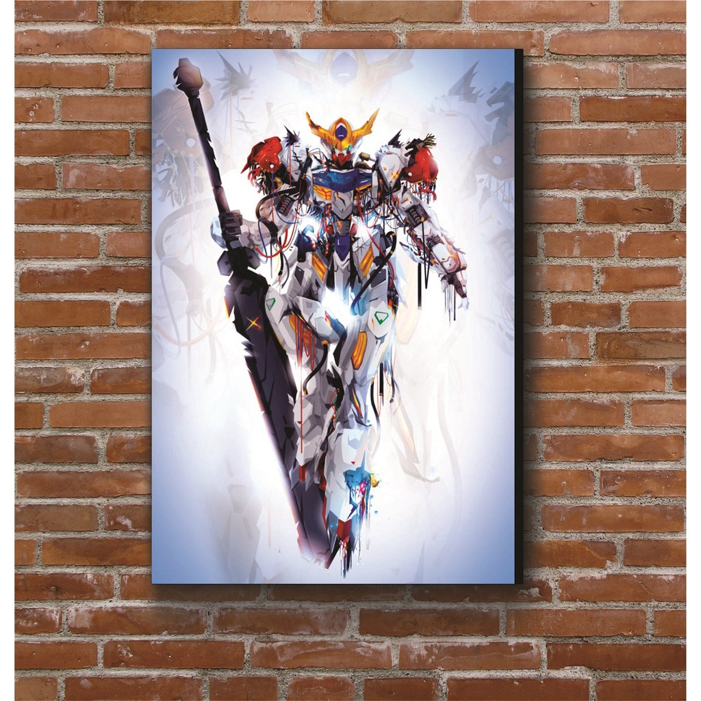 Poster Hình Nhân Vật Gundam 001 19x28cm