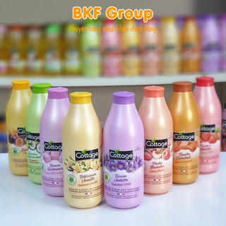 SỮA TẮM COTTAGE - Sữa tắm trắng da Cottage 750ml - chuẩn Pháp
