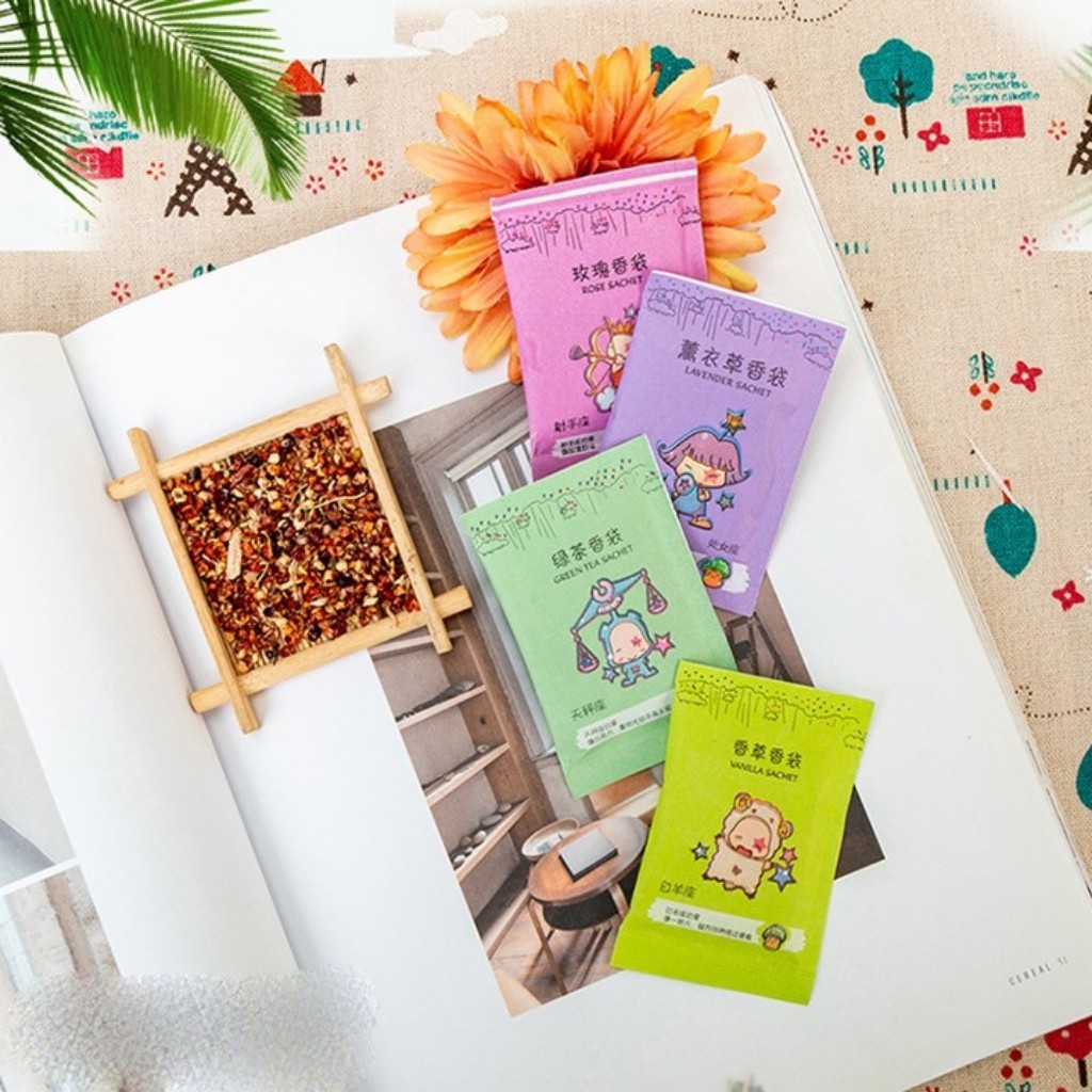 Combo 5 Túi Thơm Chống Mốc Cung Hoàng Đạo