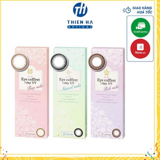 [ CAO CẤP ] Kính áp tròng Seed Lens số 1 Nhật Bản dòng 1 ngày có màu, chất lượng cao cấp, lens thời trang  số 1 VN
