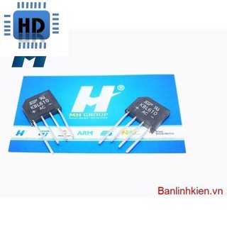 Diode cầu 6a 1000v kbl610 zin hd1