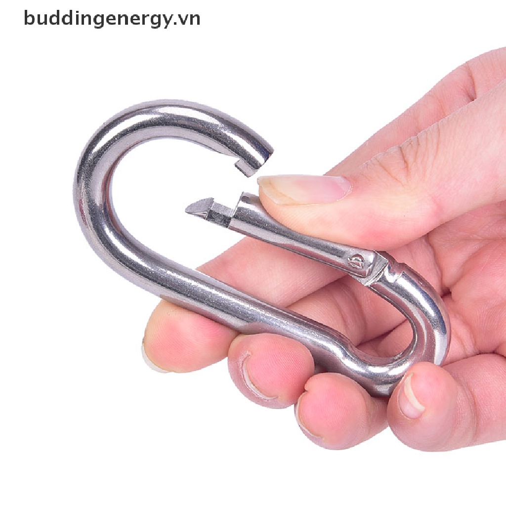 Móc Khóa Carabiner Bằng Thép Không Gỉ 304 Nhanh Chóng Tiện Lợi