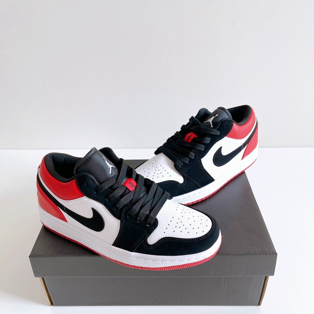 GIÀY JORDAN LOW ĐỎ TRẮNG ĐEN CAO CẤP