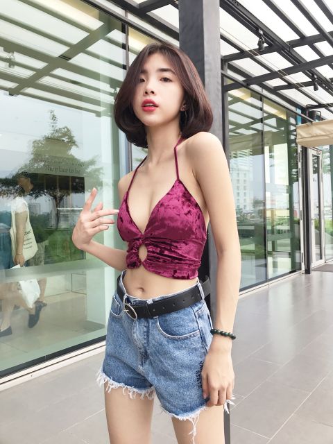 Crop Sexy khoen tròn | BigBuy360 - bigbuy360.vn