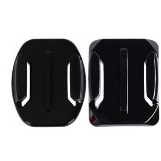 FREESHIP 50K- 1 Đế thẳng + 1 đế cong gắn cam hành trình lên mũ bảo hiểm