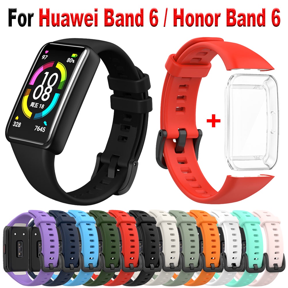 Silicone Dây Đeo Thay Thế Chất Liệu Silicon Cho Huawei Band 6 / Honor Band 6