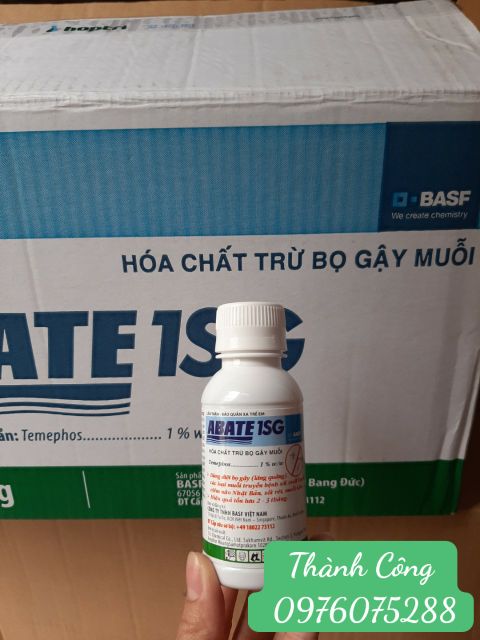 Combo 3 chai Thuốc diệt lăng quăng,muỗi,bọ gậy trong bể cảnh ao hồ cống rãnh Abate1SG