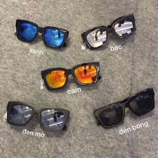 Kính màu gọng đen lớn