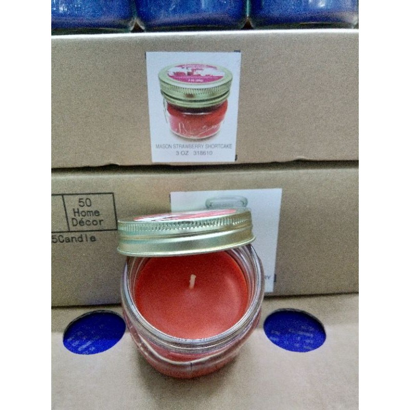 Nến thơm Scented Candles 85g nến⚡hàng xuất Châu Âu ⚡có 2 mùi