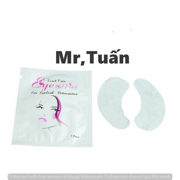 gel pad dán mi - dụng cụ nối mi -uốn mi (1 túi nhỏ)