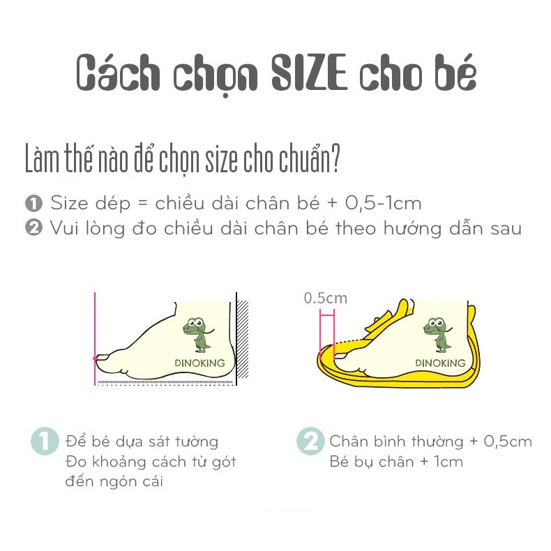 Dép cho bé trai bé gái DINOKING Dép Sandal trẻ em chống trơn trượt chính hãng Cheerful Mario 2 - 8 tuổi DE02