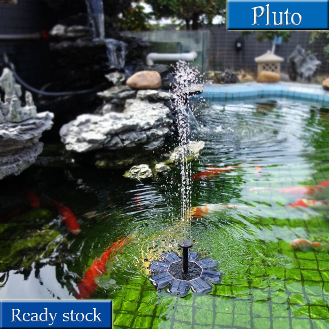 Vòi Phun Nước Năng Lượng Mặt Trời Hình Bông Hoa 8v 2.5w