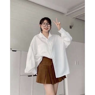 Set váy tennis + sơ mi tay dài 1 túi