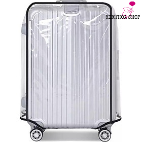 Bọc bảo vệ vali, áo trùm vali nhựa trong suốt chống trầy xước đủ size 20,22,24,26,28