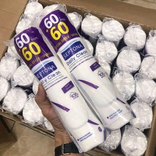 COMBO 5 BỊCH BÔNG TẨY TRANG HÀN QUỐC Make Up Cotton – 200 Miếng