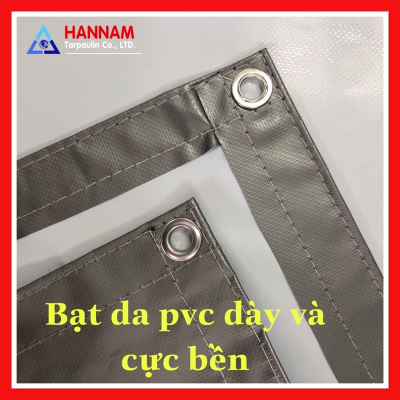 Bạt PVC, bạt da che mưa, che nắng, che xe ô tô, che nhà xe, che mái hiên, mái xếp