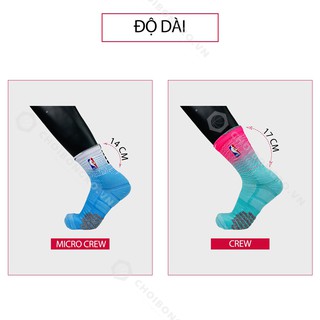 Tất bóng rổ NBA Elite Crew Gradient
