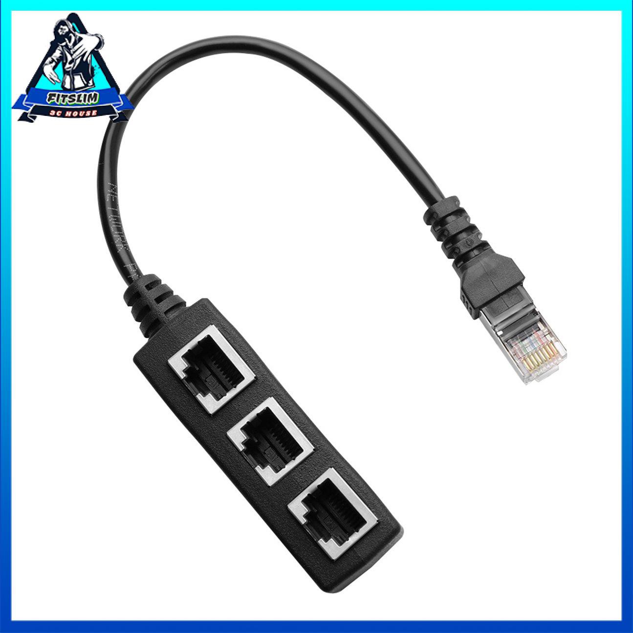 Bộ chia cáp Ethernet RJ45 Bộ chia 1 cổng 1 cổng 3 cổng 1 cổng mạng LAN