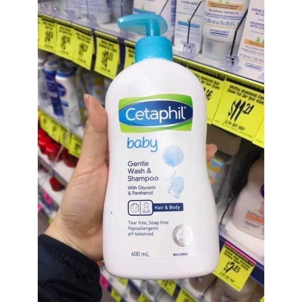 Sữa tắm gội cho bé Cetaphil