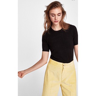 Áo len nữ cộc tay ZARA