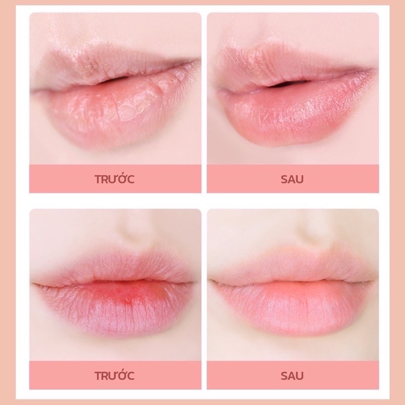 Tẩy Da Chết Môi Sủi Bọt Gecomo