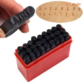 Dụng cụ dập ấn bảng chữ cái bằng thép kim loại 2mm-10mm lên vải da