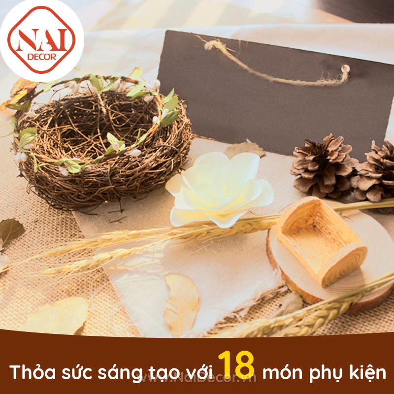 SET 18 món trang trí chụp ảnh sản phẩm (Set số 02)