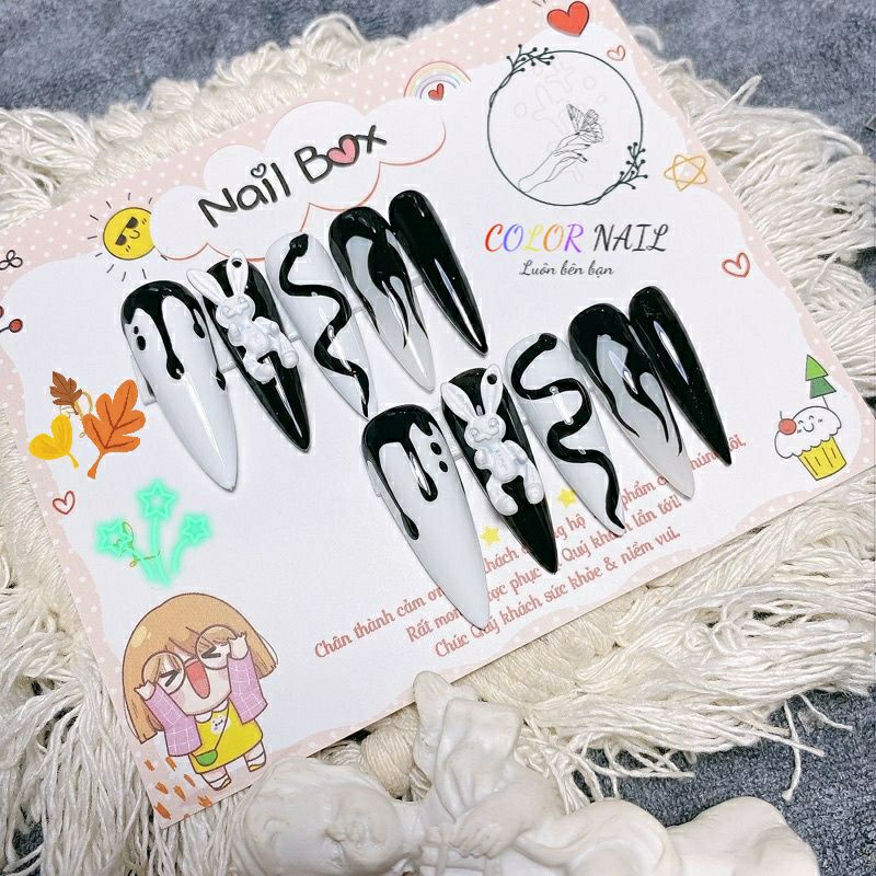 Nail box - Móng up thiết kế : Thỏ