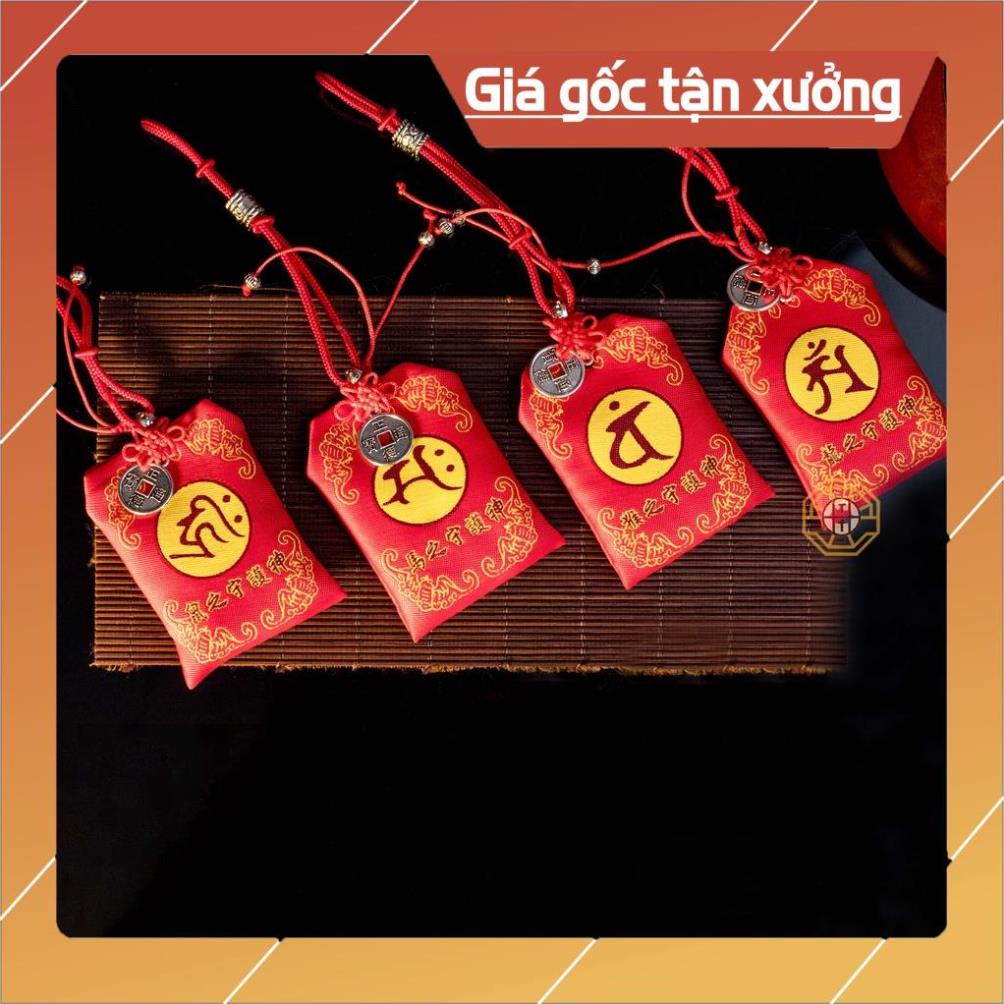 Túi Phước May Mắn Chiêu Tài Phát Lộc 12 Con Giáp Chiêu Tài Lộc - Tổng Kho Sỉ Phong Thủy
