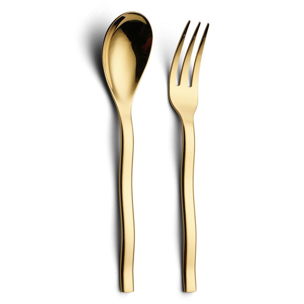 1 Bộ Muỗng Nĩa Phong Cách Phương Tây Chất Lượng Cao