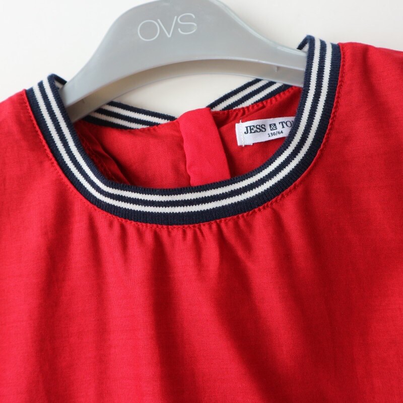 Váy bé gái Jess Tony 5-10 tuổi Đầm bé gái Chất cotton sang trọng xuất dư 0521