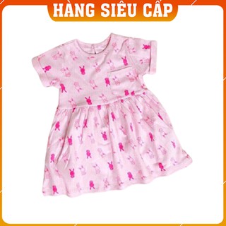 [Hàng Loại 1 - Có Sẵn] Váy Đầm Xòe Bé Gái, Thiết Kế BabyDoll Siêu Yêu, Chất Cotton 4c Thấm Hút Mồ Hôi, Hàng Xuất UK