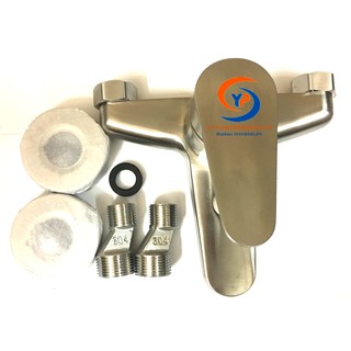 Vòi Củ sen nóng lạnh inox 304 Trung